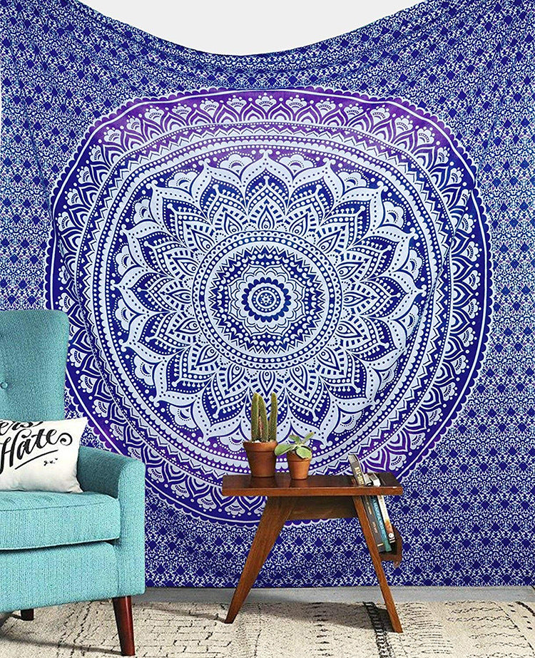 Tapestry mandala series printed home tapestry wall hanging beach towel beach seat blanket wish Amazon