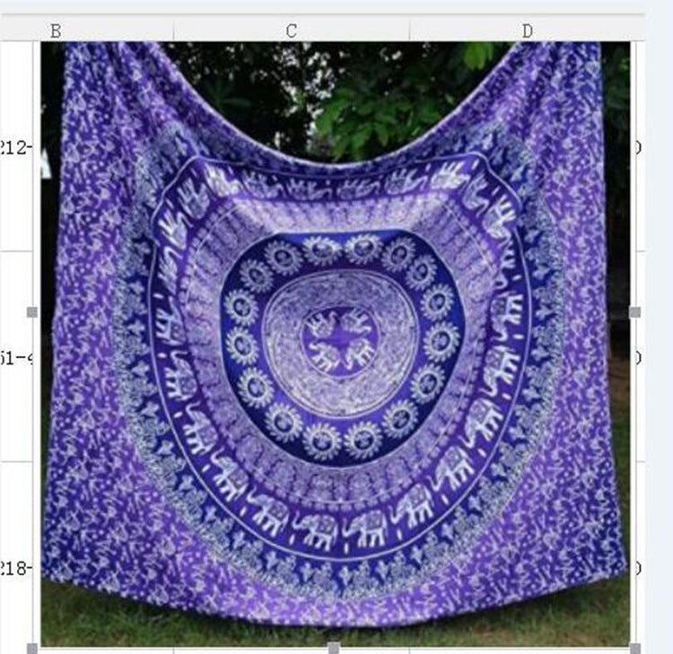 Tapestry mandala series printed home tapestry wall hanging beach towel beach seat blanket wish Amazon