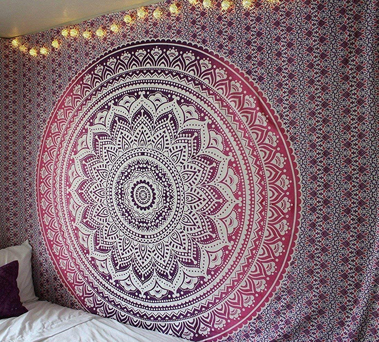 Tapestry mandala series printed home tapestry wall hanging beach towel beach seat blanket wish Amazon