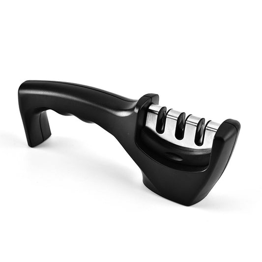 Manufacturers supply three-stage whetstone pipe-type sharpener household kitchen multi-function sharpener whetstone