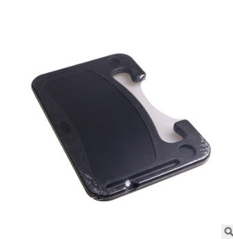 Car steering wheel multi-function card table car tray tray computer table food tray rack shrink film