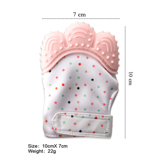 Baby Molar Gloves Silicone Baby Teether Gloves Newborn Anti-eating Hand Molar Gloves Baby Molar Toys