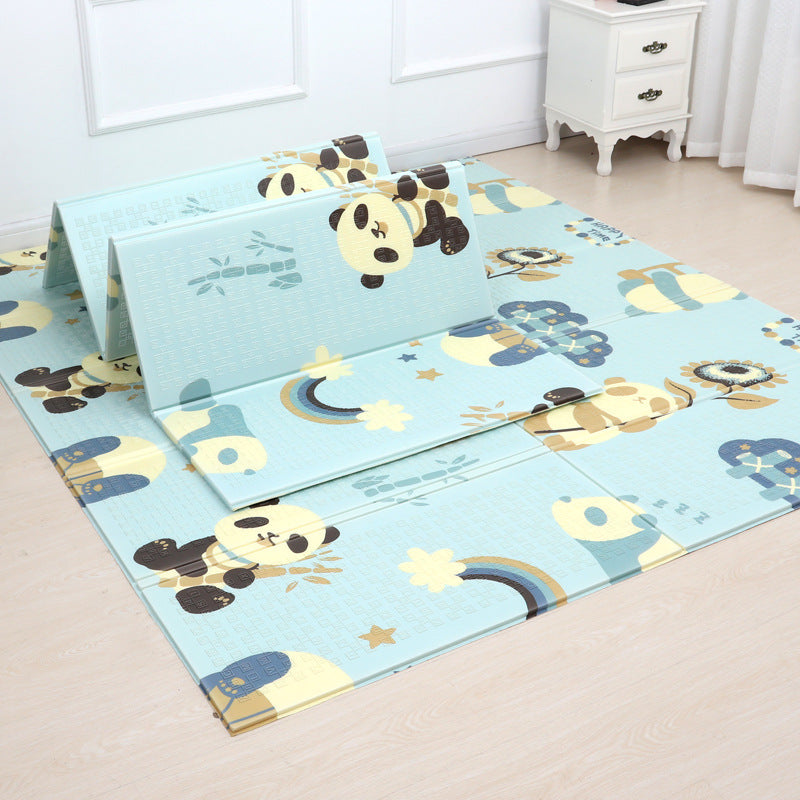 Factory wholesale crawling mat, environmentally friendly and tasteless baby play mat, thickened double-sided foldable xpe child crawling mat