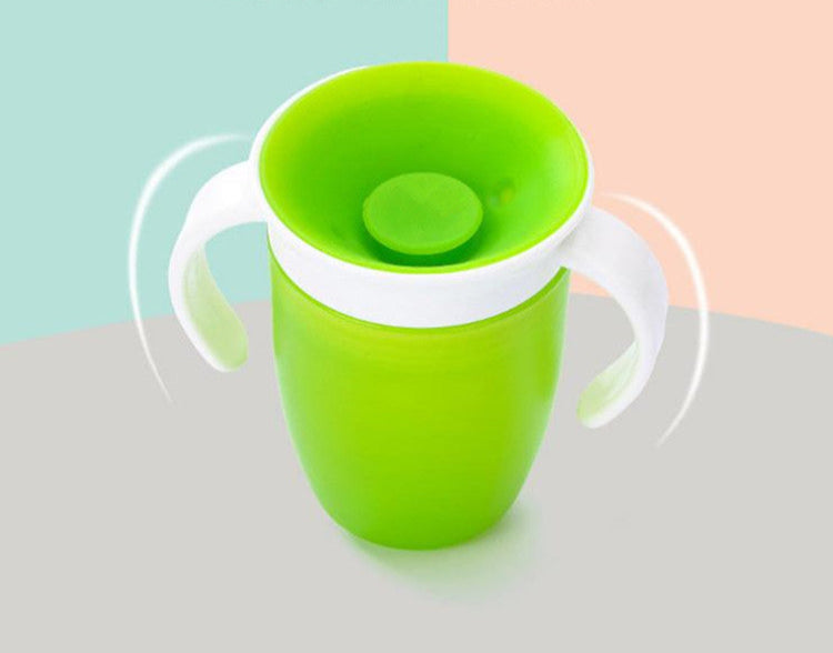 1141295038637395968Children's silicone 360° leakproof baby infant child drinking cup baby cup anti-smashing cup children learn drinking cup