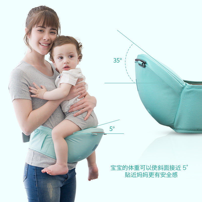 Aierbao double shoulder baby carrier four seasons multifunctional breathable baby carrier baby waist stool factory outlet