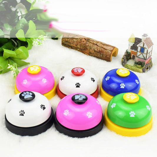 Douyin Dog Trainer Pets Ring the Bell Dogs Order Meal Cat Teddy Golden Retriever Universal Footprint Interactive Development Intelligence