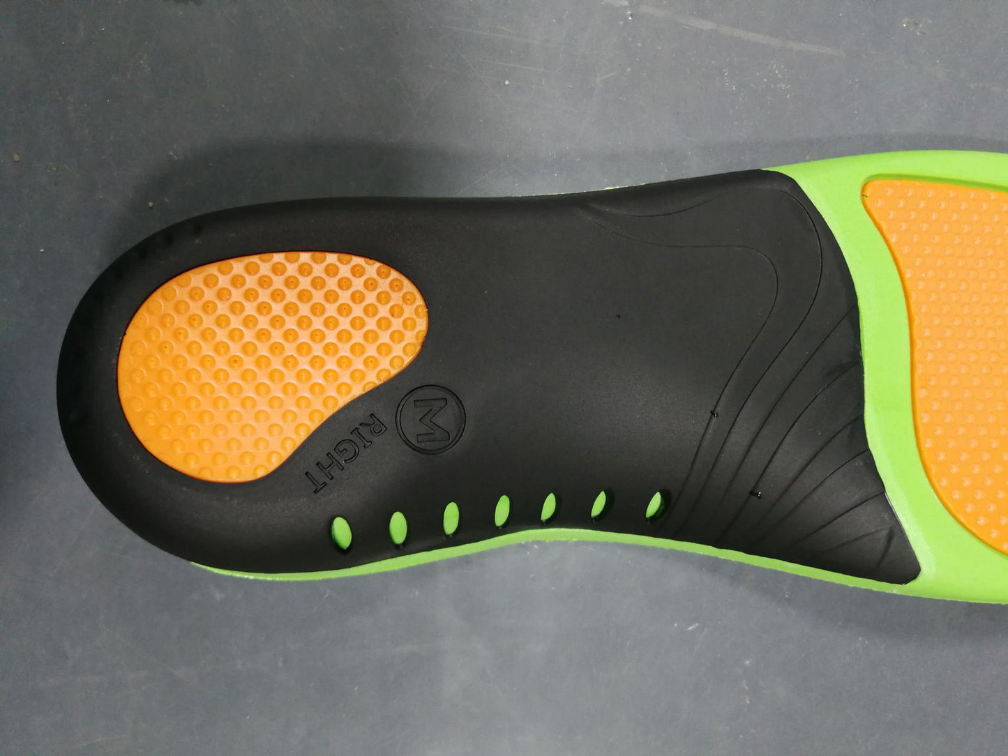 PU sports insole, new flat foot orthopedic insole, low arch support orthopedic shoe, arch inner and outer insole