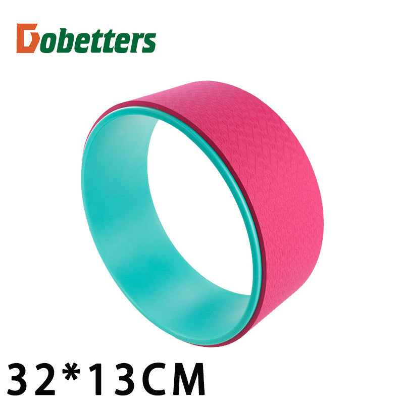 32*13cm training wheel pregnant women parent-child yoga wheel fitness equipment yoga fitness abdominal wheel yogawheel