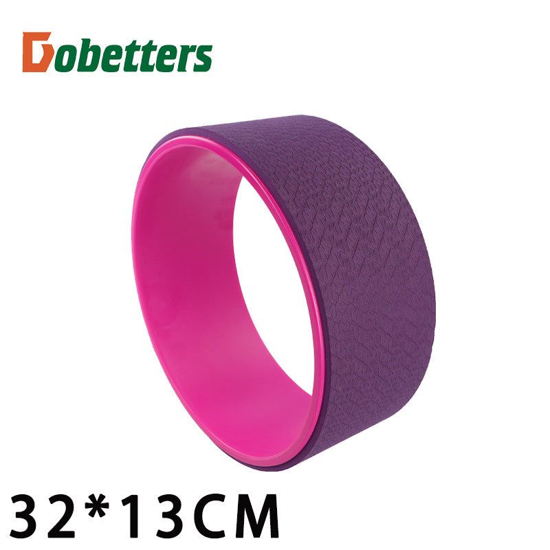 32*13cm training wheel pregnant women parent-child yoga wheel fitness equipment yoga fitness abdominal wheel yogawheel