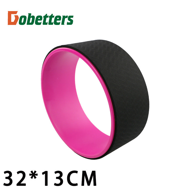 32*13cm training wheel pregnant women parent-child yoga wheel fitness equipment yoga fitness abdominal wheel yogawheel