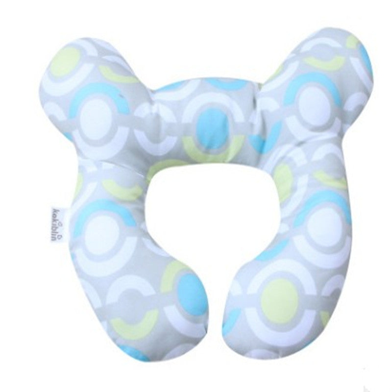Child pillow baby bed U-shaped travel car safety seat neck guard fixed stereotyped stroller pillow spot wholesale