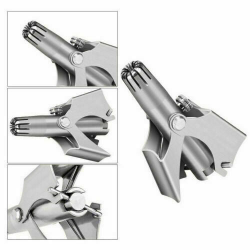 Mini stainless steel nose hair trimmer waterproof mini nose hair ear hair trimmer razor