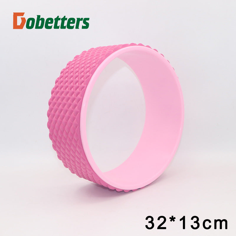 32*13cm training wheel pregnant women parent-child yoga wheel fitness equipment yoga fitness abdominal wheel yogawheel