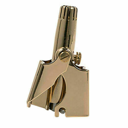 Mini stainless steel nose hair trimmer waterproof mini nose hair ear hair trimmer razor