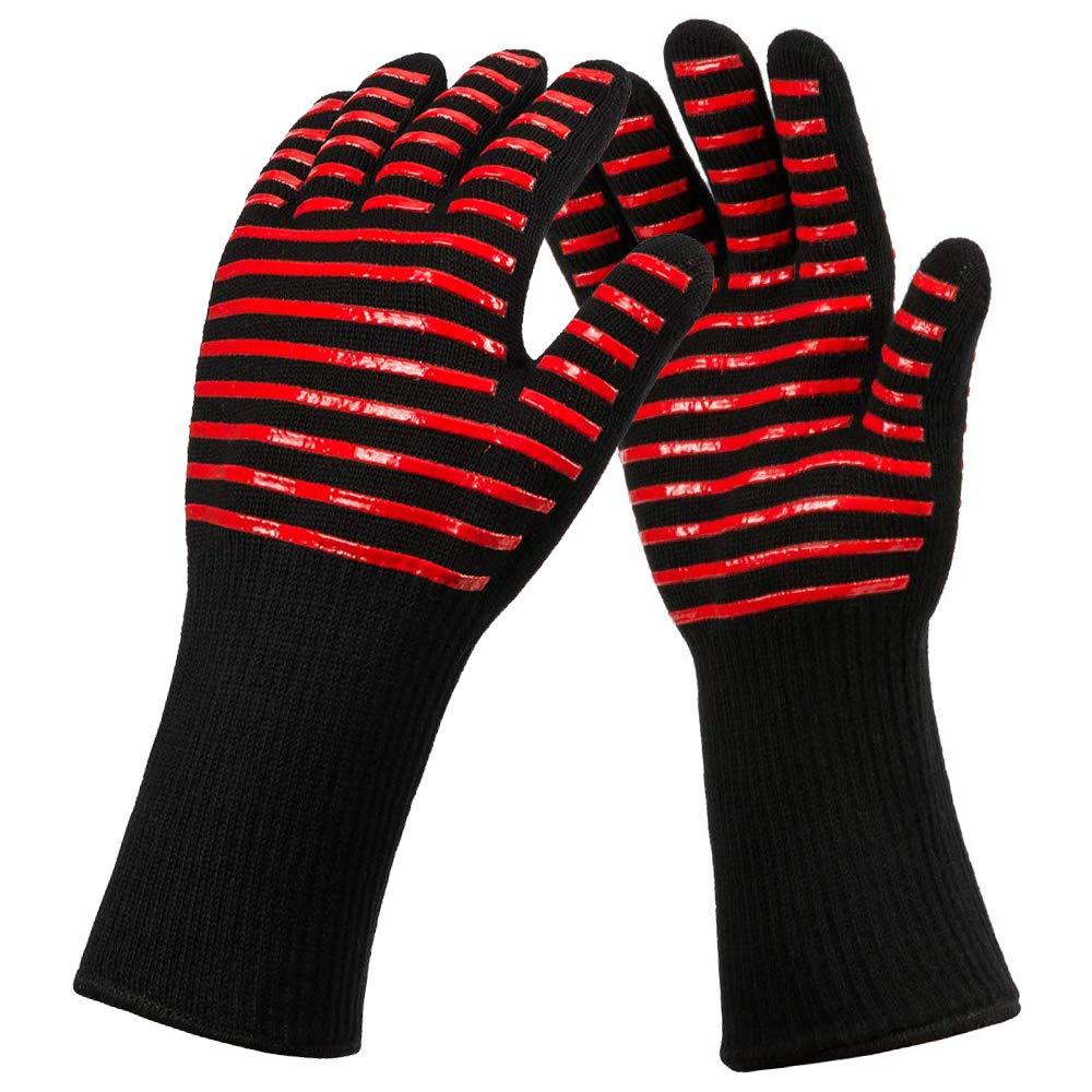 High temperature heat resistant gloves kitchen gloves barbecue gloves