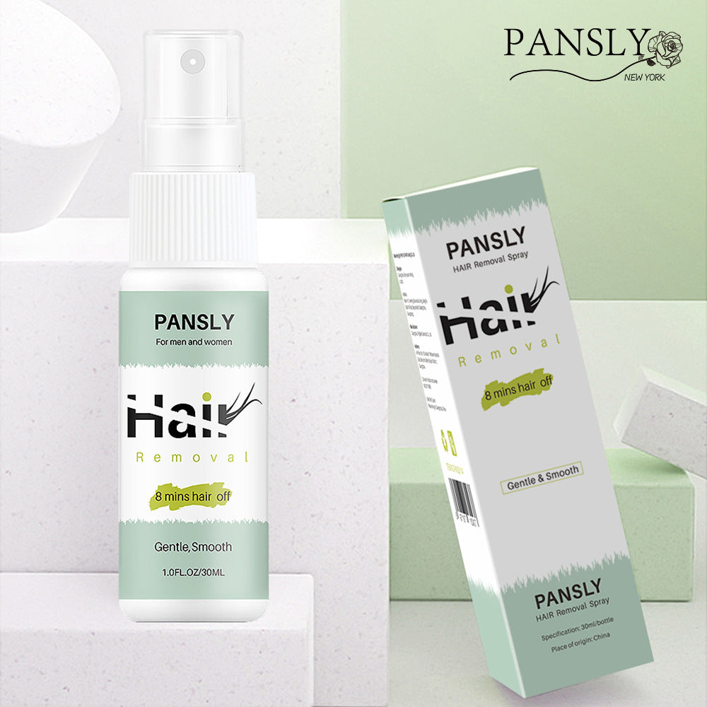 PANSLY Hair removal spray leg hair hand hair body care solution mild nutrition and nourishment