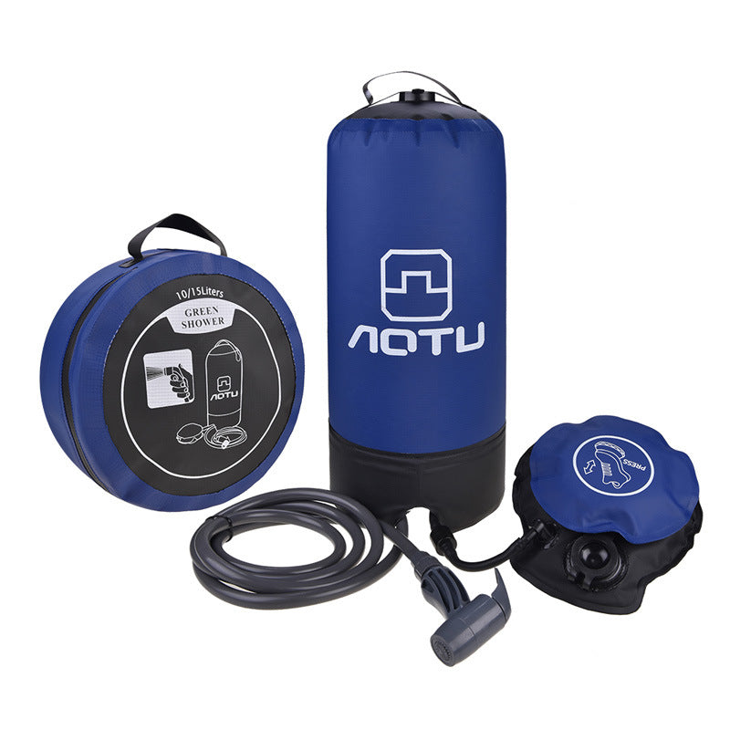 Amazon hot-selling hot-selling outdoor mountaineering bath bag portable camping outdoor bath bag shower AT6639