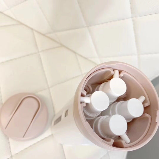 outdoor travel trip sub-bottle set portable lotion shampoo four-in-one rotating sub-bottle