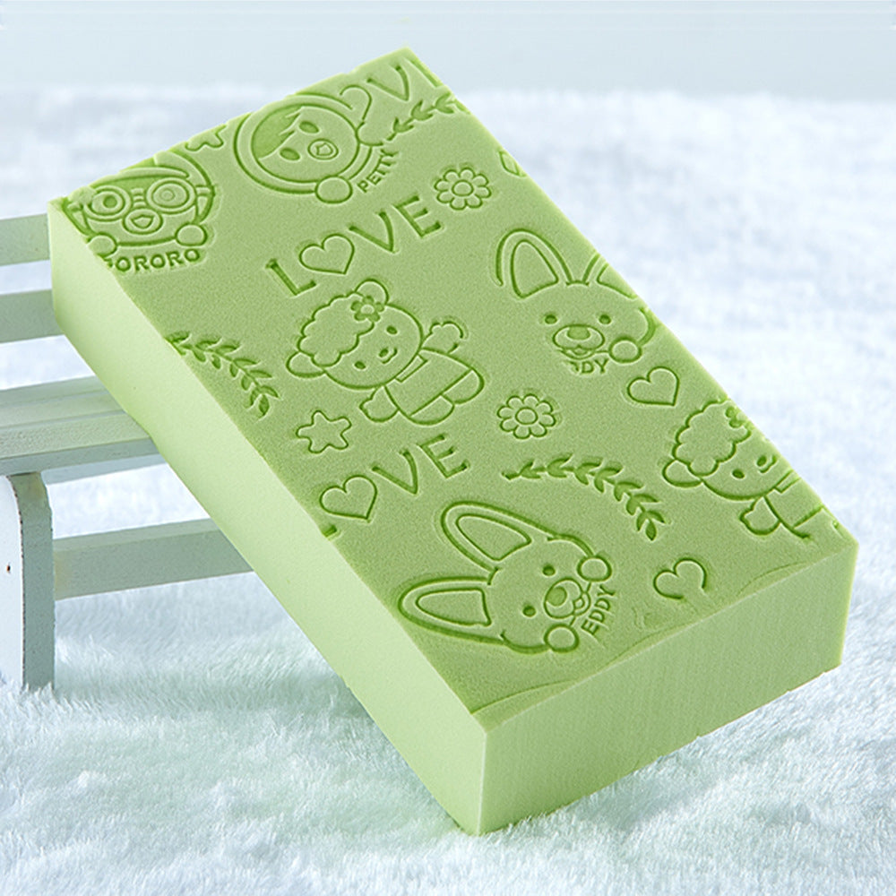 Scrubbing artifact child rubbing sponge sponge painless baby rubbing gray artifact bath sponge cartoon toddler rubbing mud treasure