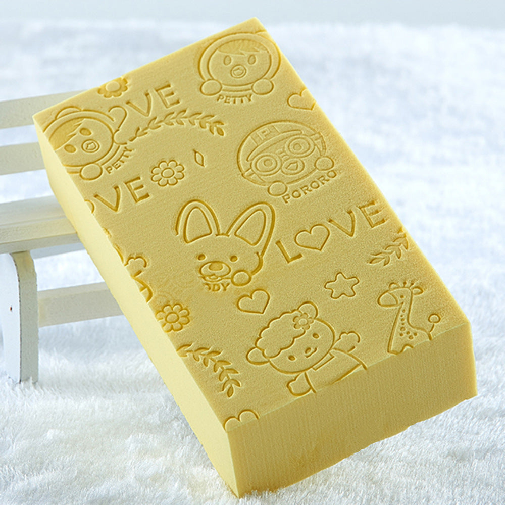 Scrubbing artifact child rubbing sponge sponge painless baby rubbing gray artifact bath sponge cartoon toddler rubbing mud treasure
