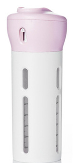 outdoor travel trip sub-bottle set portable lotion shampoo four-in-one rotating sub-bottle