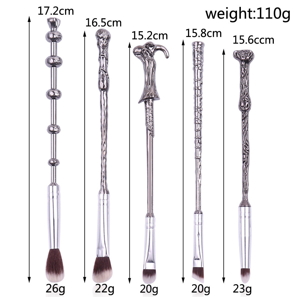 Harry Potter Magic Wand Makeup Brush Non-Glowing Wand Hermione Dumbledore