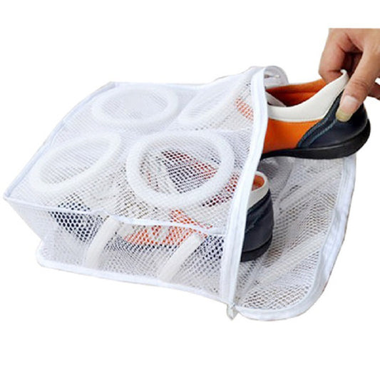 Lazy shoe washing artifact shoe washing machine washing machine thickening can be hanged in the sun drying shoe washing protection bag net bag protection washing bag customization