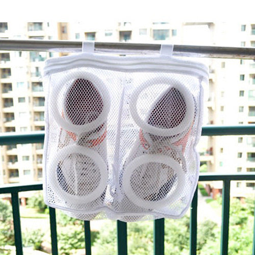 Lazy shoe washing artifact shoe washing machine washing machine thickening can be hanged in the sun drying shoe washing protection bag net bag protection washing bag customization
