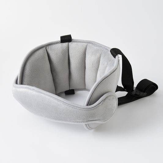 Child car seat sleeping anti-eccentric head holder neck strap baby baby head fixing belt artifact