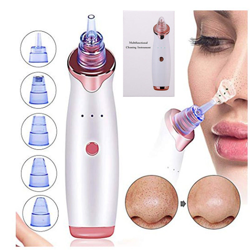 Amazon electric blackhead suction device eighth generation beauty instrument microcrystalline household pore cleaning to suck blackhead artifact