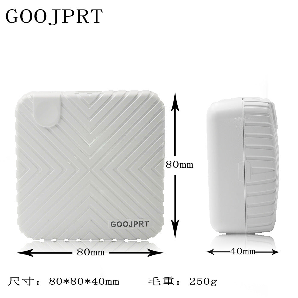 JP Pocket Printer Photo Mini Barcode Portable Bluetooth Portable Wrong Question Hand Account Thermal Label Printer