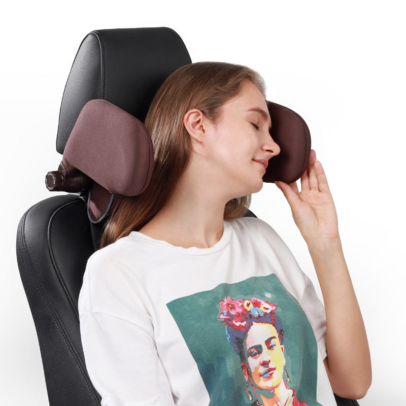 Car  U-shaped pillow car pillow sleep artifact side headrest seat sleep sleep headrest quality(cloth)