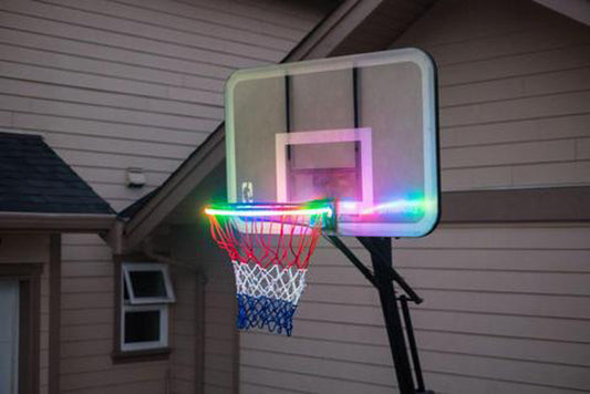 Private mode basketball frame light LED light bar creative product outdoor induction basketball light induction color changing basketball light