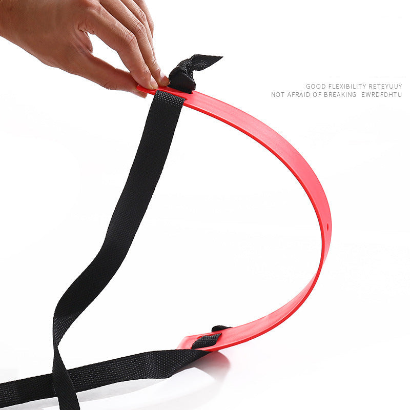 Factory direct football training rope ladder jump lattice ladder agility pace training speed ladder blue ball energy ladder training rope