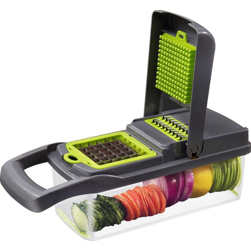 Kitchen multifunctional diced and vegetable artifact potato shredder shredder grater household potato chip shredder HS