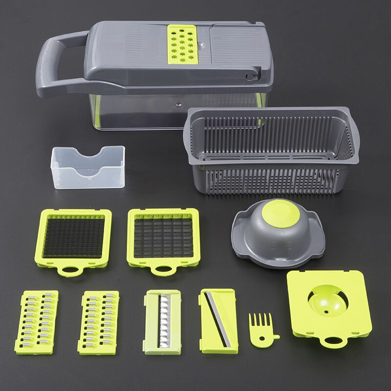 vegetable cutter multifunctional Mandoline Slicer Fruit  Potato Peeler Carrot Grater Kitchen accessories basket vegetable slicer