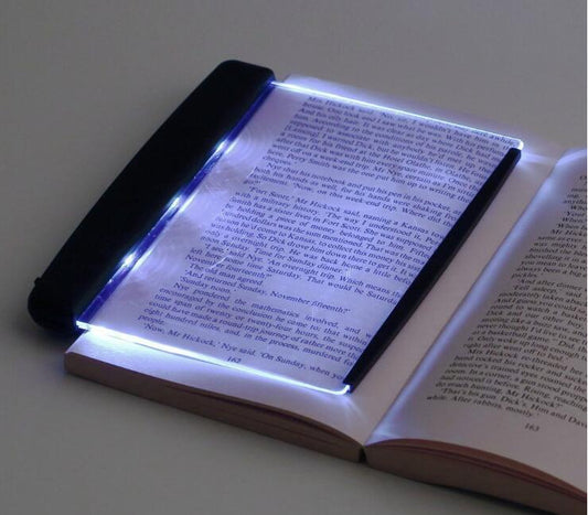 LED flat night vision book light eye protection reading light bedroom reading artifact folder book light night reading creative light