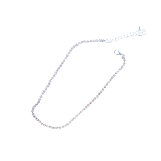 European and American style jewelry wholesale INS net red bella hadid with zircon collar collar choker clavicle chain