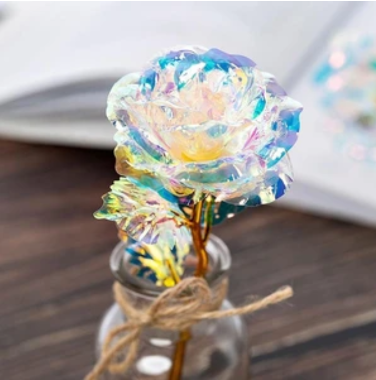 24K Gold Foil Roses Glowing Gold Set Creative Tanabata Valentine's Day Gifts Gifts Wholesale
