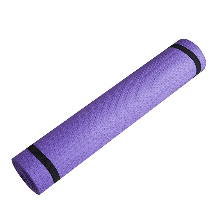 Eva yoga mat 3-6mm fitness mat moisture-proof non-slip yoga mat thick EVA anti-skid yoga mat