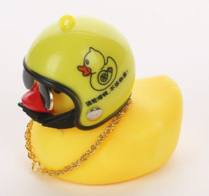 Car small yellow duck bamboo dragonfly broken wind duck helmet turbine increased duck car accessories ornaments net red vibrato duck the same paragraph