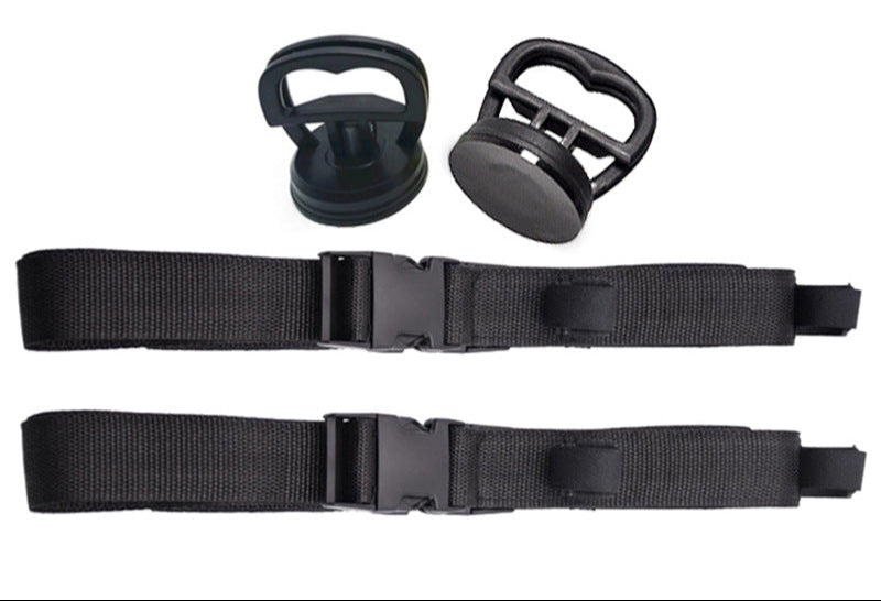 Car fishing rod holder, fishing portable rack, car fishing rod holder, car fixing strap, car fishing rod holder