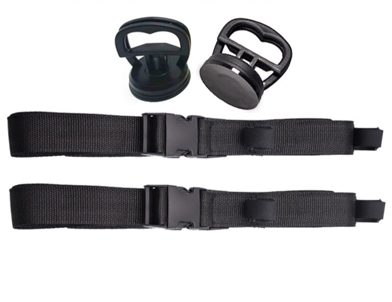 Car fishing rod holder, fishing portable rack, car fishing rod holder, car fixing strap, car fishing rod holder