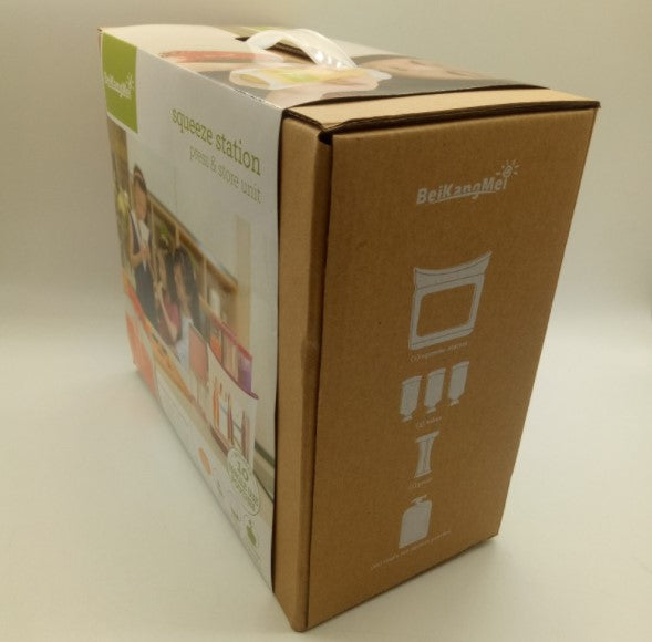 Household children's fruit puree squeezer Becom US kitchen sub-packing extruder baby food supplement fruit fried machine