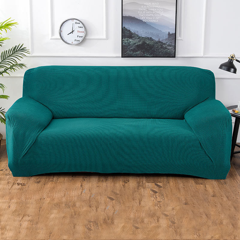 Wholesale thickened fleece knitted stretch sofa cover sofa cover all-inclusive single double triple sofa cushion towel universal