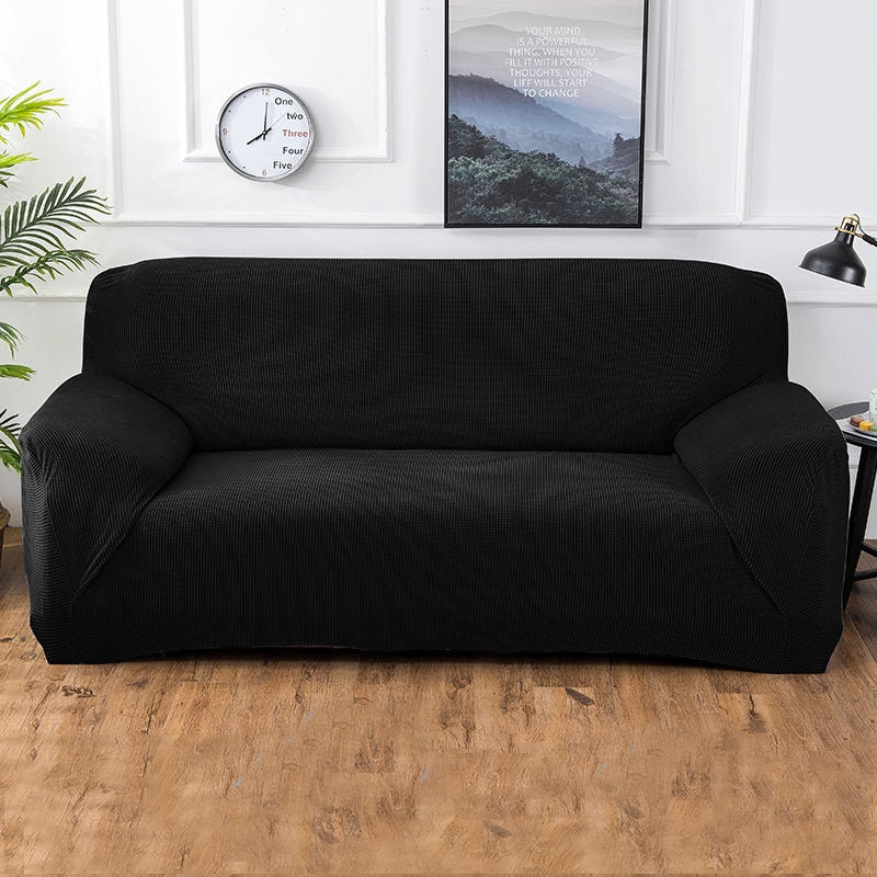 Wholesale thickened fleece knitted stretch sofa cover sofa cover all-inclusive single double triple sofa cushion towel universal
