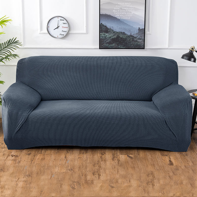 Wholesale thickened fleece knitted stretch sofa cover sofa cover all-inclusive single double triple sofa cushion towel universal