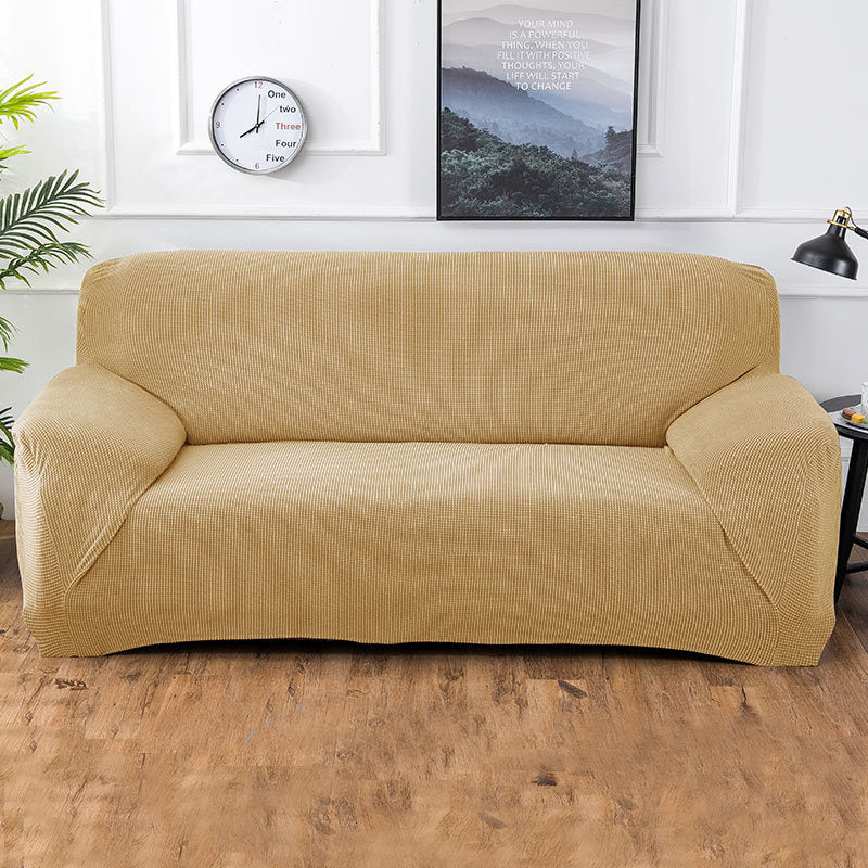 Wholesale thickened fleece knitted stretch sofa cover sofa cover all-inclusive single double triple sofa cushion towel universal