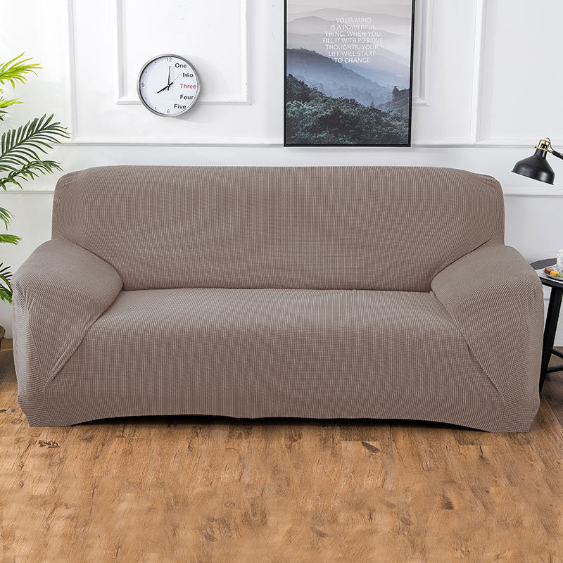 Wholesale thickened fleece knitted stretch sofa cover sofa cover all-inclusive single double triple sofa cushion towel universal