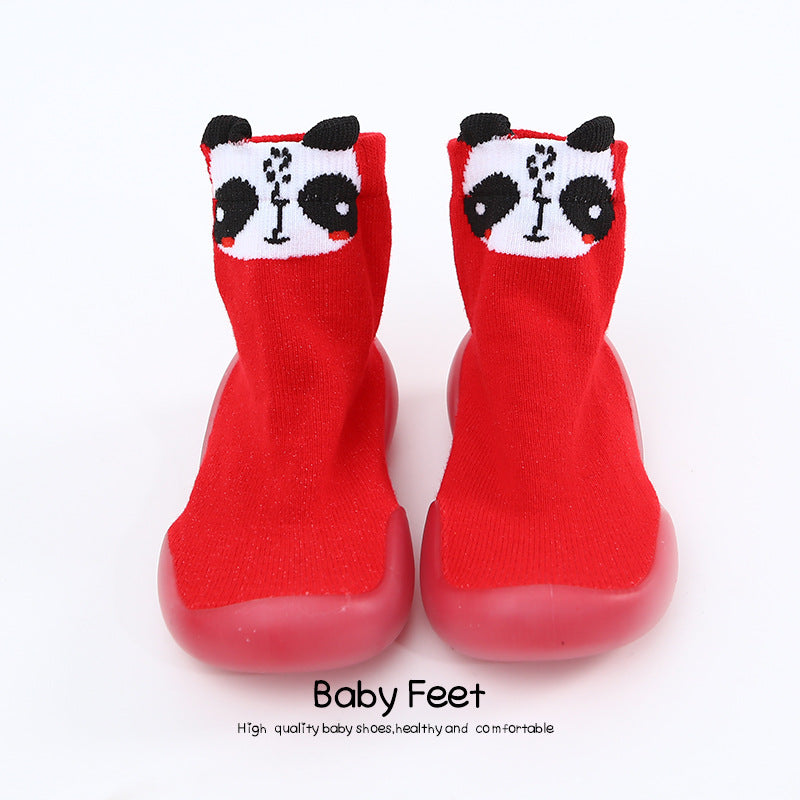 ins new baby shoes spring three-dimensional cartoon socks toddler shoes Korean boys and girls breathable non-slip socks shoes